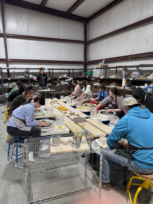 Beginners 4 Week Pottery Basics Class Thursdays 6-9 pm, start 9 January